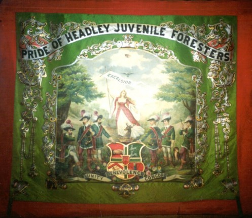 Banner of the Pride of Headley Juvenile Foresters