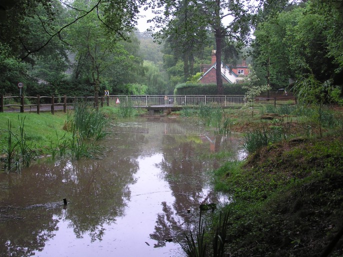 Water level recovered 13 Aug 2006