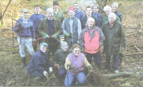 Work party 16th February 2002
