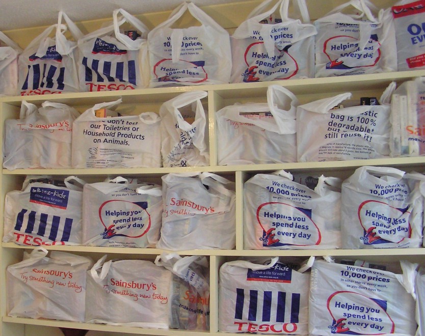 Books in bags